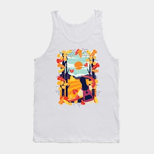 Autumn Theme Season Tank Top